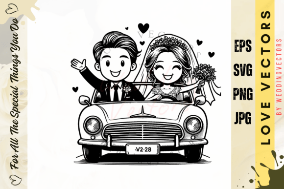 C32: A Luxury Graphic Collection for Your Wedding Designs