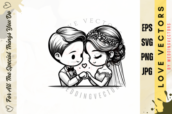 C3792: Timeless Romance in Vector Illustrations