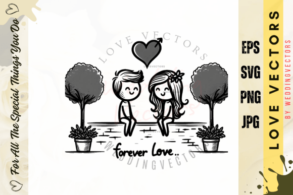 Wedding Couple and Love Vectors - C265: A Designer's Take on Romance
